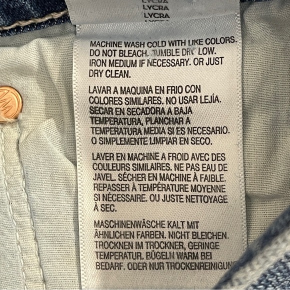 MOTHER The Hiker Hover Straight Leg Jeans Penny For Your Thoughts Button Fly 26 - Picture 11 of 14